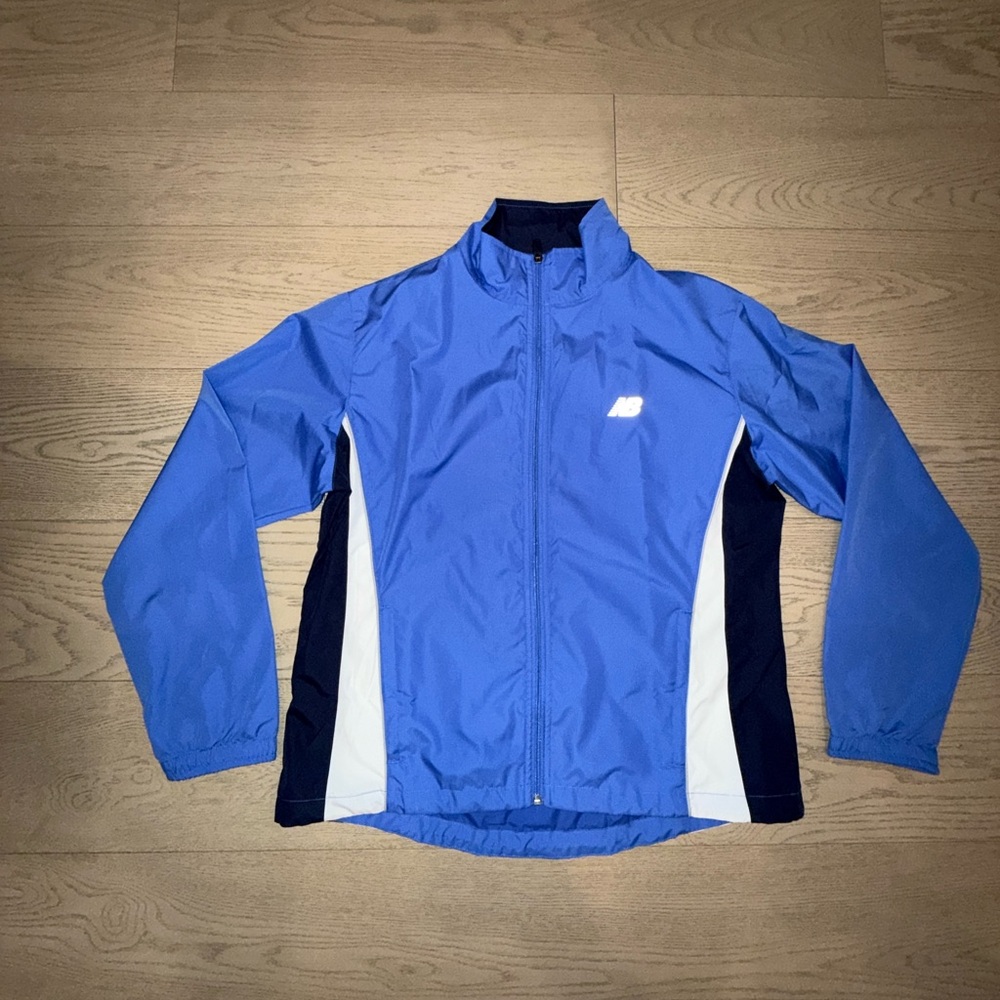 New Balance is Women’s Vibrant Blue Mesh Jacket